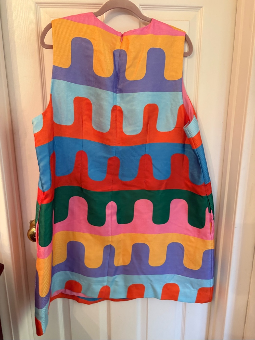 Tuckernuck Atlantic-Pacific Multicolor Wave-Pattern Dress - Picture 2 of 5